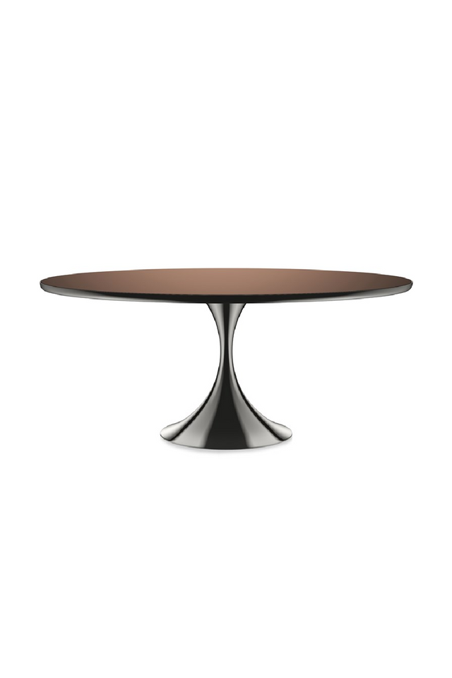 Oval Bronze Dining Table | Caracole Semper | Oroa.com