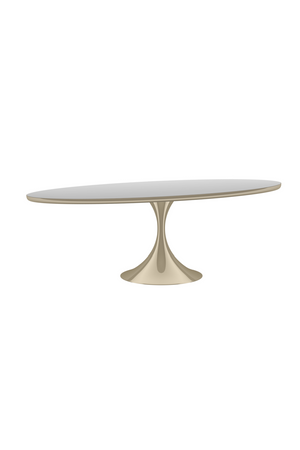 Oval Mirror Dining Table | Caracole Semper | Oroa.com