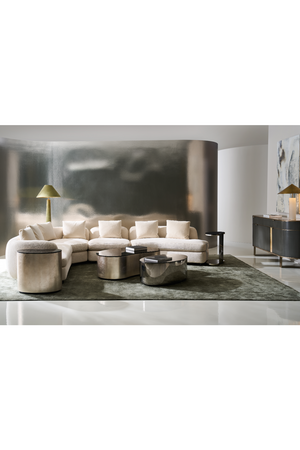 Gold Top 3-Door Sideboard | Caracole Piet | Oroa.com