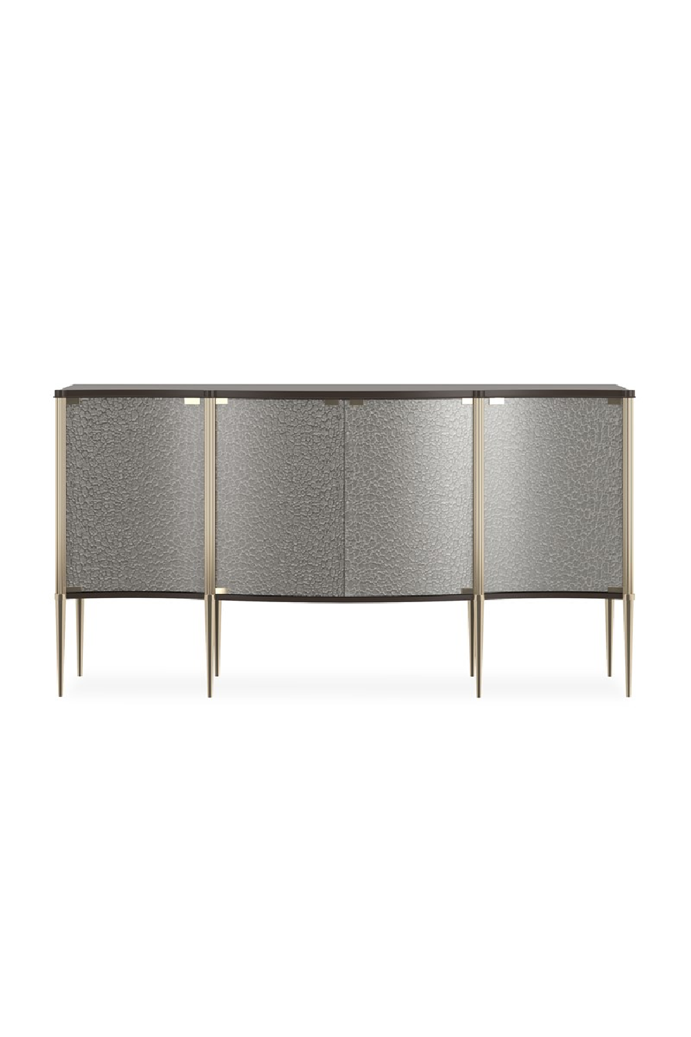 Curved Glass 4-Door Sideboard | Caracole A New Day | Oroa.com