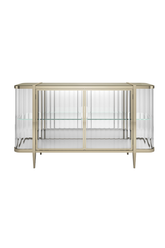 Wavy Mirror 2-Door Sideboard | Caracole Stop And Stare | Oroa.com