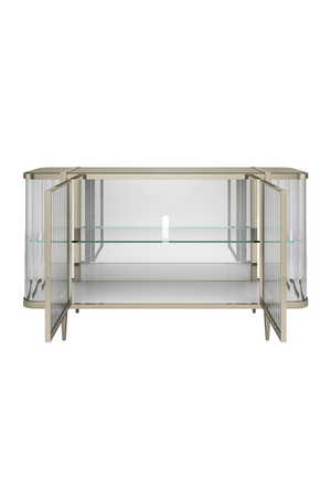 Wavy Mirror 2-Door Sideboard | Caracole Stop And Stare | Oroa.com