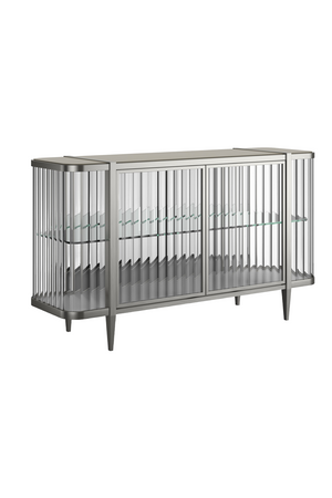 Wavy Mirror 2-Door Sideboard | Caracole Stop And Stare | Oroa.com