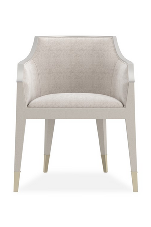Ivory Shagreen Lounge Armchair | Caracole Sabot | Oroa.com