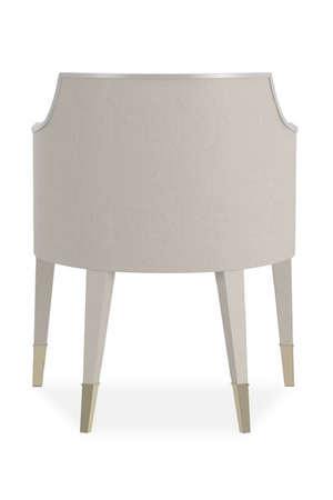 Ivory Shagreen Lounge Armchair | Caracole Sabot | Oroa.com