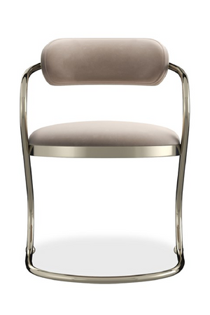 Wavy Cantilevered Dining Chair | Caracole Retrospect | Oroa.com