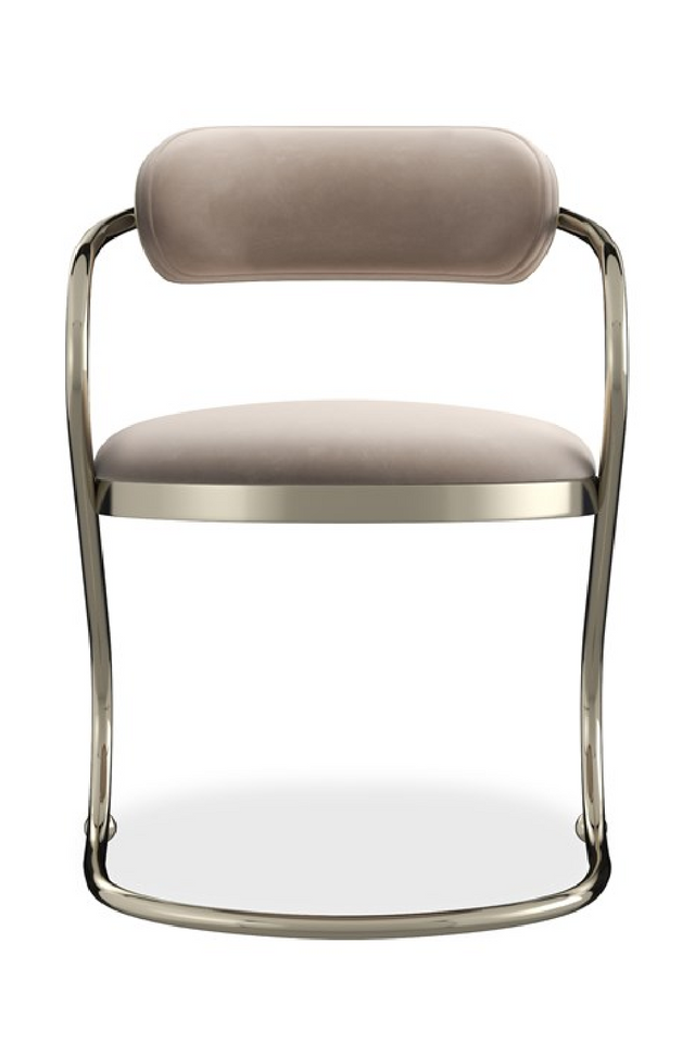 Wavy Cantilevered Dining Chair | Caracole Retrospect | Oroa.com