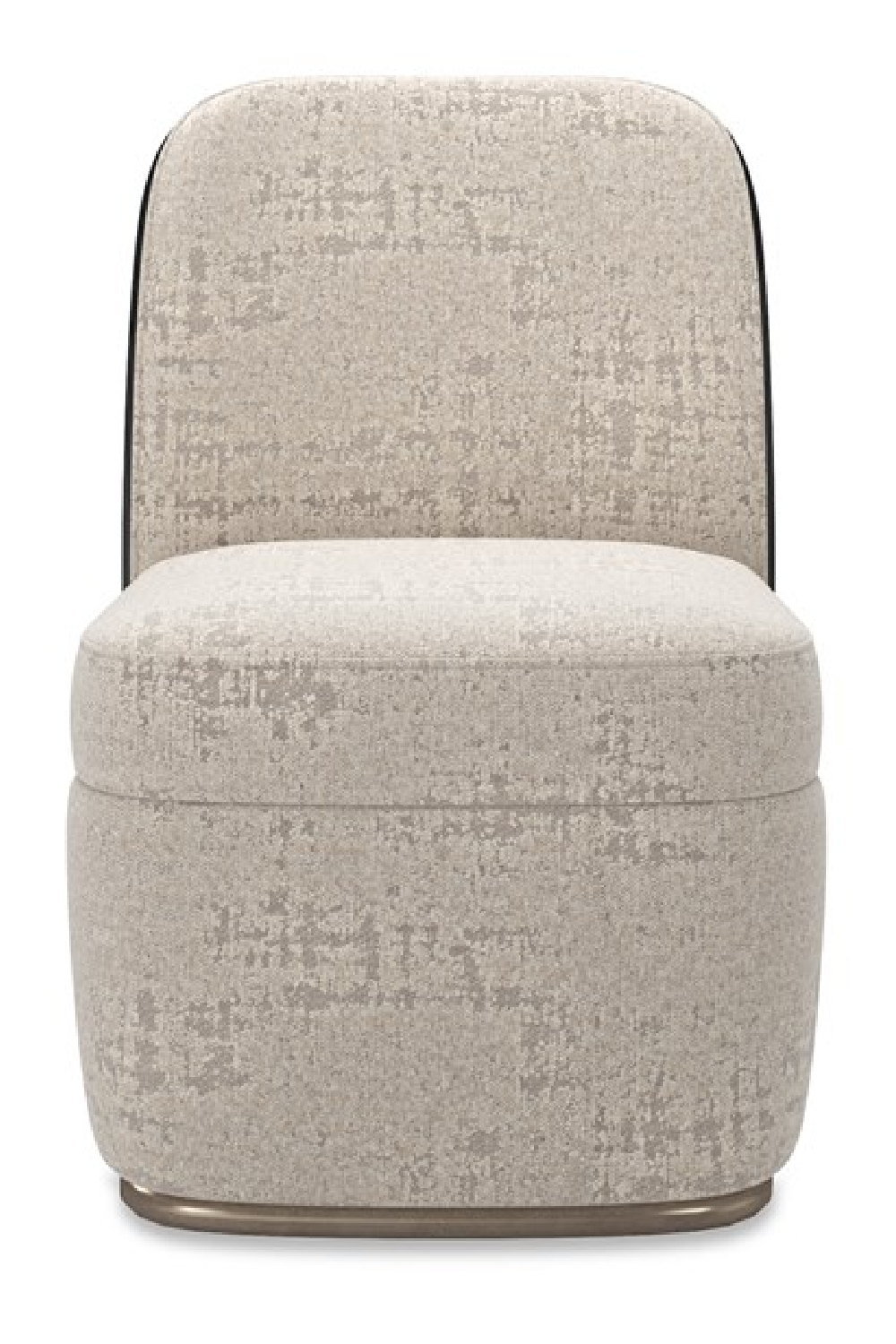   Silver-Taupe Chenille Dining Chair | Oroa.com
