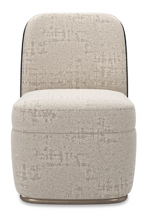  Silver-Taupe Chenille Dining Chair | Oroa.com