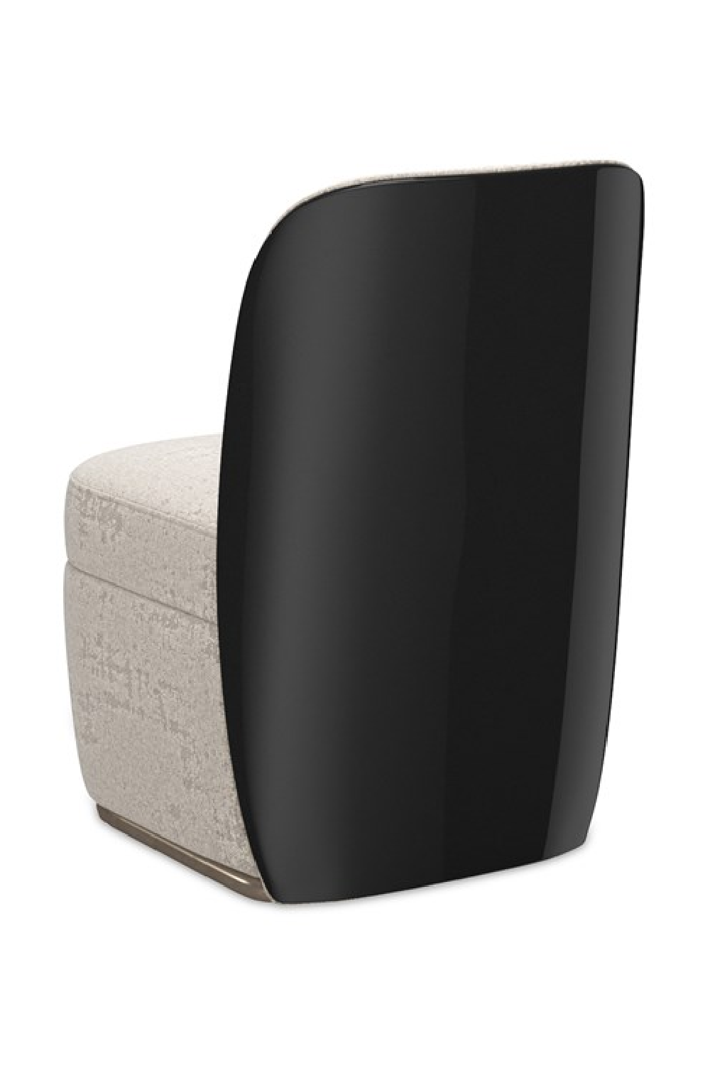   Silver-Taupe Chenille Dining Chair | Oroa.com