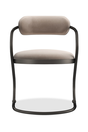 Wavy Cantilevered Dining Chair | Caracole Retrospect | Oroa.com