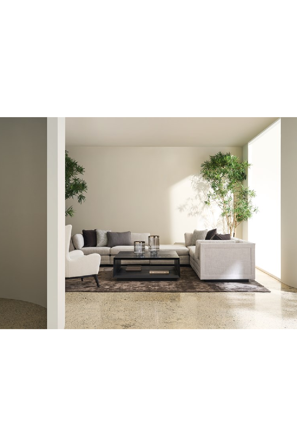 Square Coffee Table | Caracole Boxcar | Oroa.com