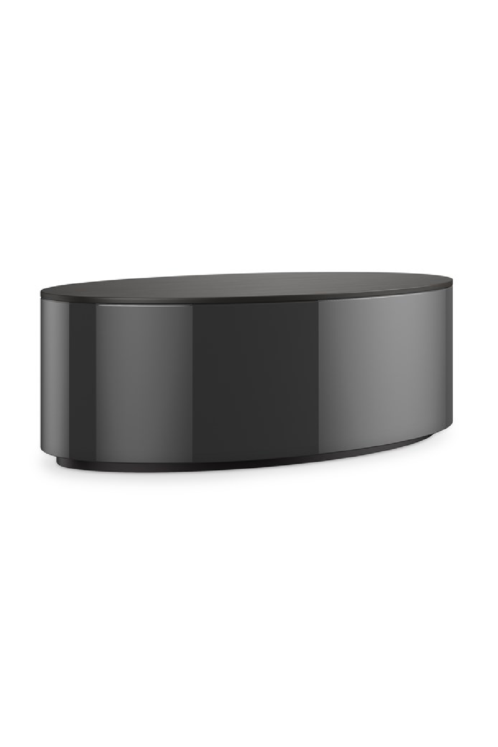   Bronze Metal Oval Coffee Table | Oroa.com
