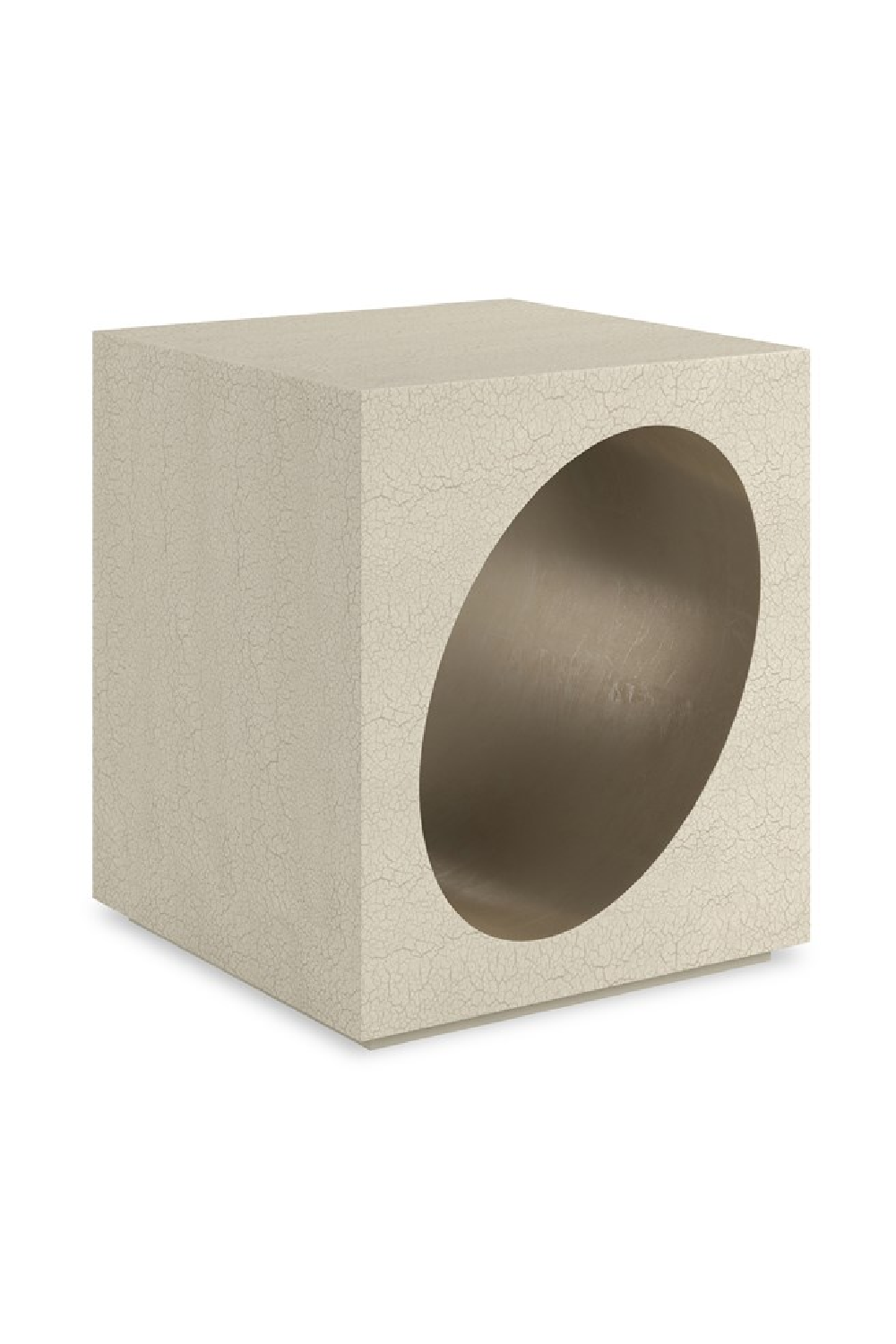 Oval Inset End Table | Caracole Chasm | Oroa.com