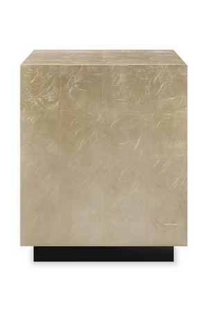 Taupe Silver End Table | Caracole Coffee Couture | Oroa.com