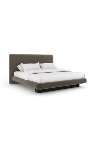 Dark Taupe Bed | Caracole Overlap | Oroa.com