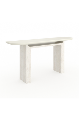   Travertine Panels Console Table | Oroa.com