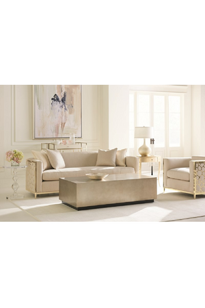 Gold 1-Drawer Accent Table | Caracole Tres, Tres Chic | Oroa.com