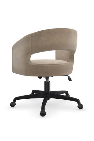 Open-Back Office Swivel Chair | Caracole Blythe | Oroa.com