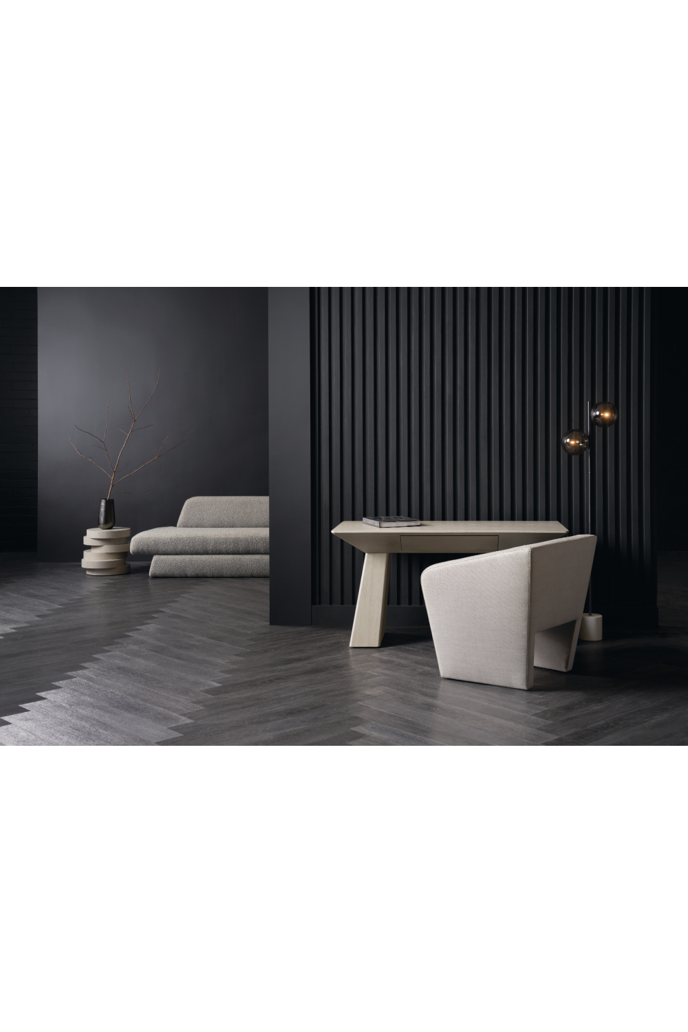 Gray Free-Form Side Table | Caracole Ara | Oroa.com