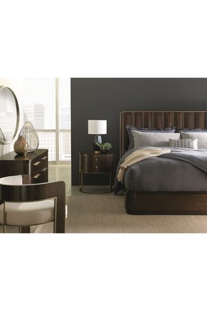 Semi-Circular Nightstand | Caracole Moderne | Oroa.com