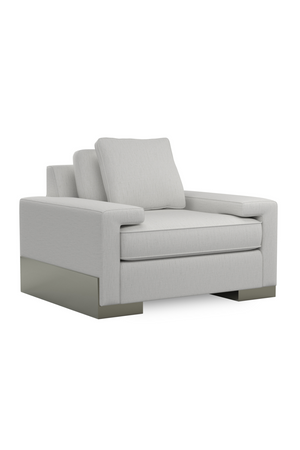 Gray Shelf-Arm Lounge Chair | Caracole I'm Shelf-Ish | Oroa.com