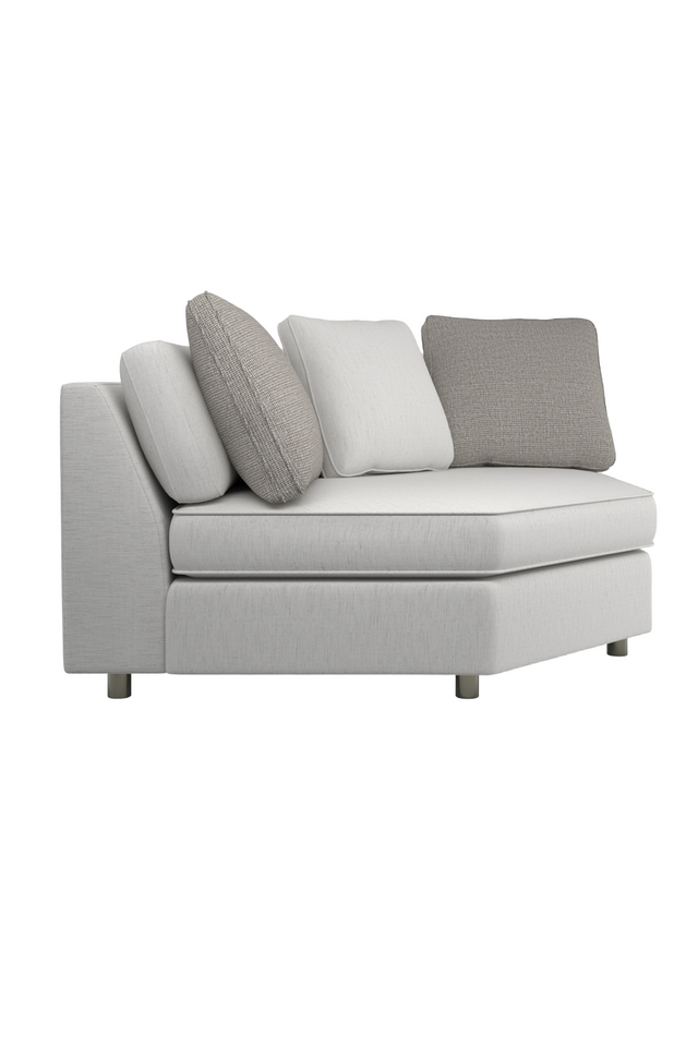 Gray Sectional Sofa | Caracole I'M Shelf-Ish | Oroa.com