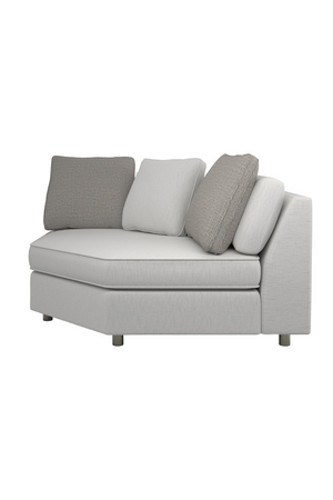 Gray Sectional Sofa | Caracole I'M Shelf-Ish | Oroa.com