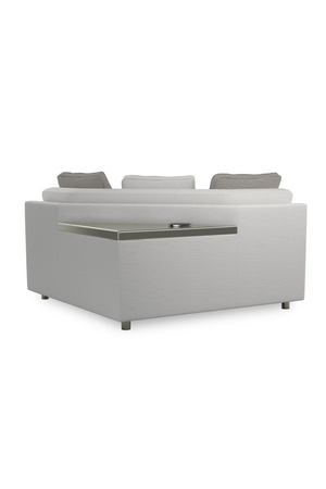 Gray Sectional Sofa | Caracole I'M Shelf-Ish | Oroa.com