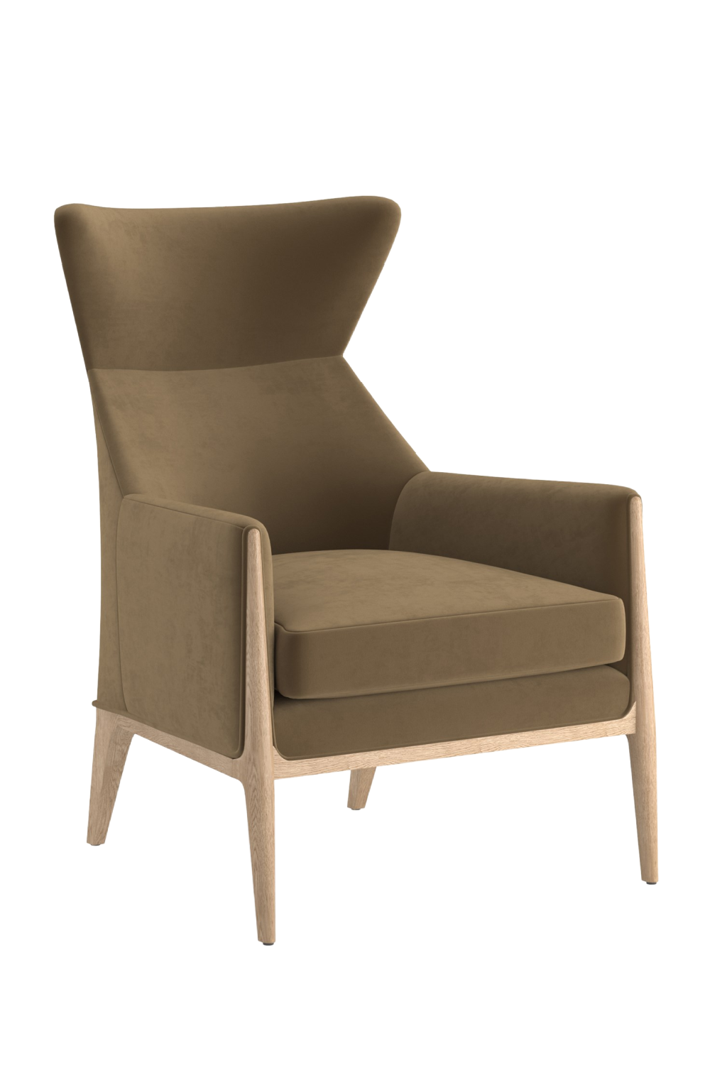   Modern Wingback Occasional Chair | Oroa.com
