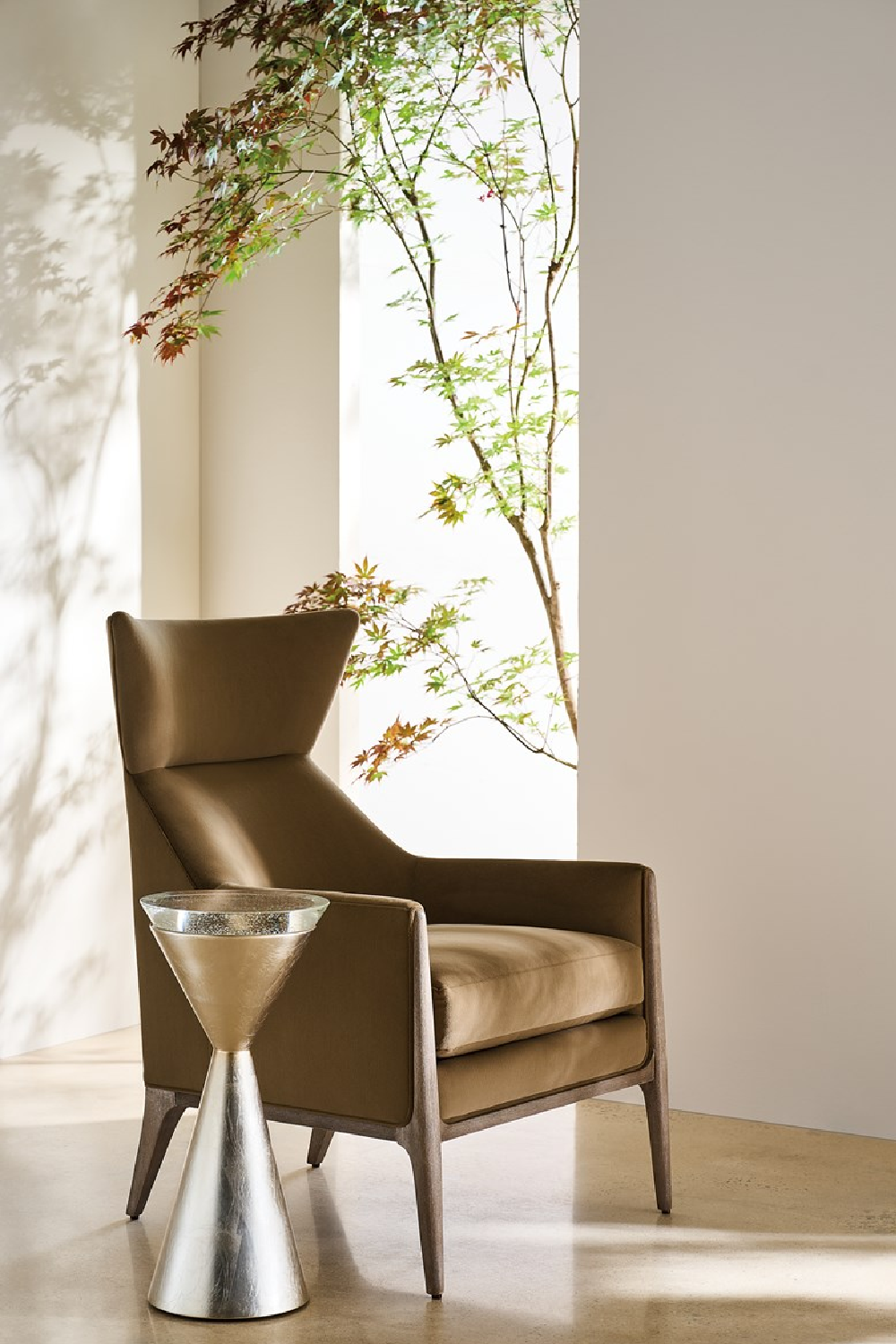   Modern Wingback Occasional Chair | Oroa.com