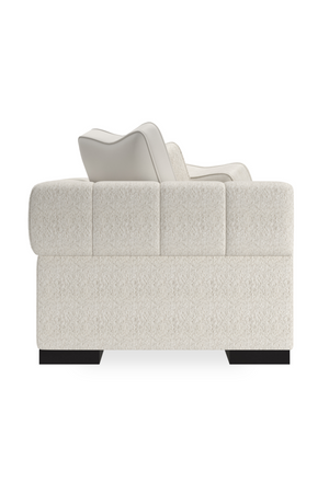 White Modern Sectional Sofa | Caracole Edge | Oroa.com