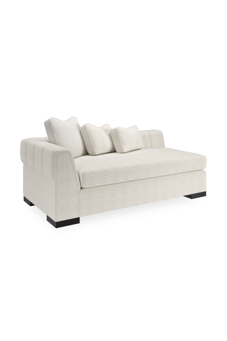 White Modern Sectional Sofa | Caracole Edge | Oroa.com