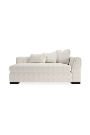 White Modern Sectional Sofa | Caracole Edge | Oroa.com