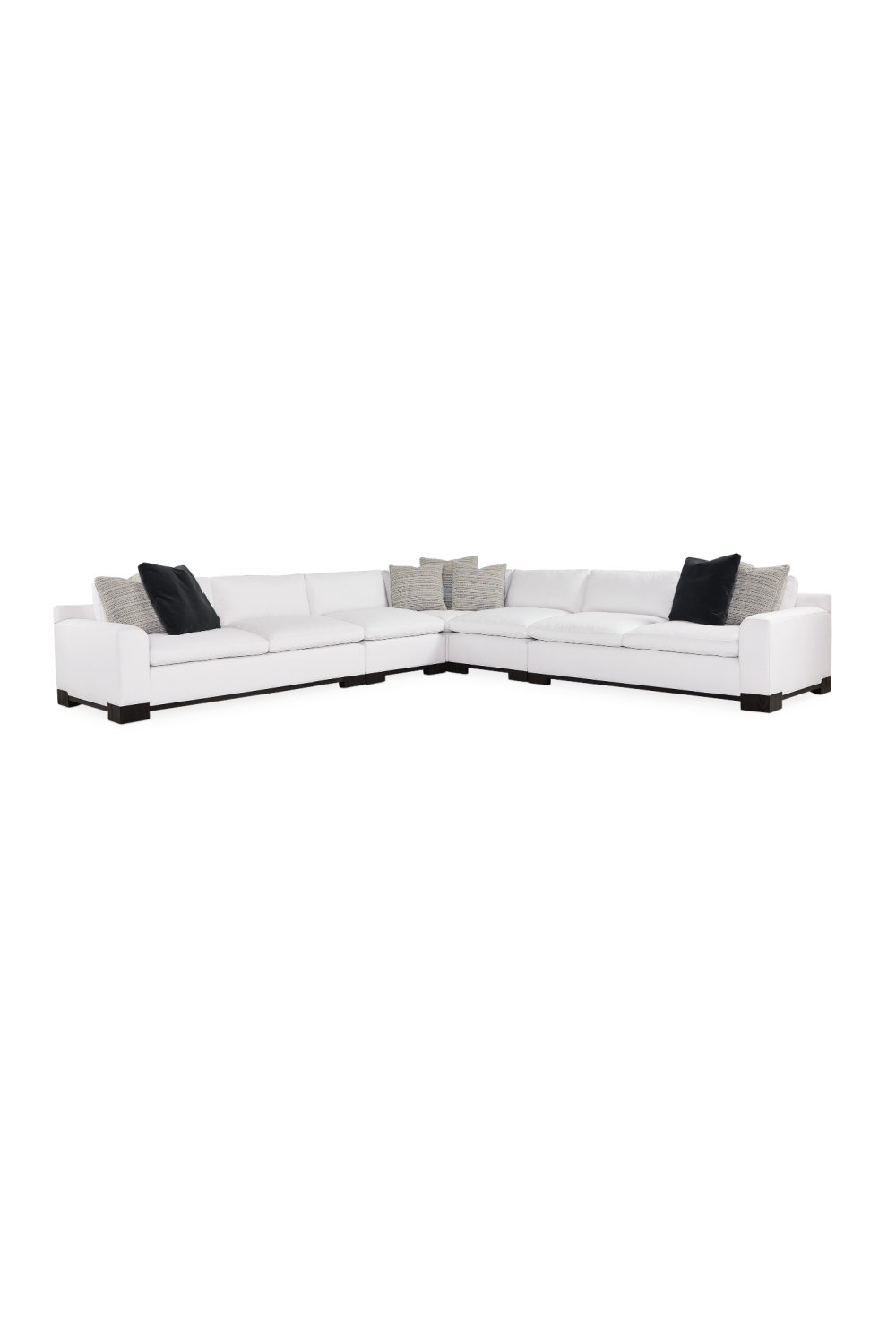 White Modern Modular Sofa | Caracole Refresh