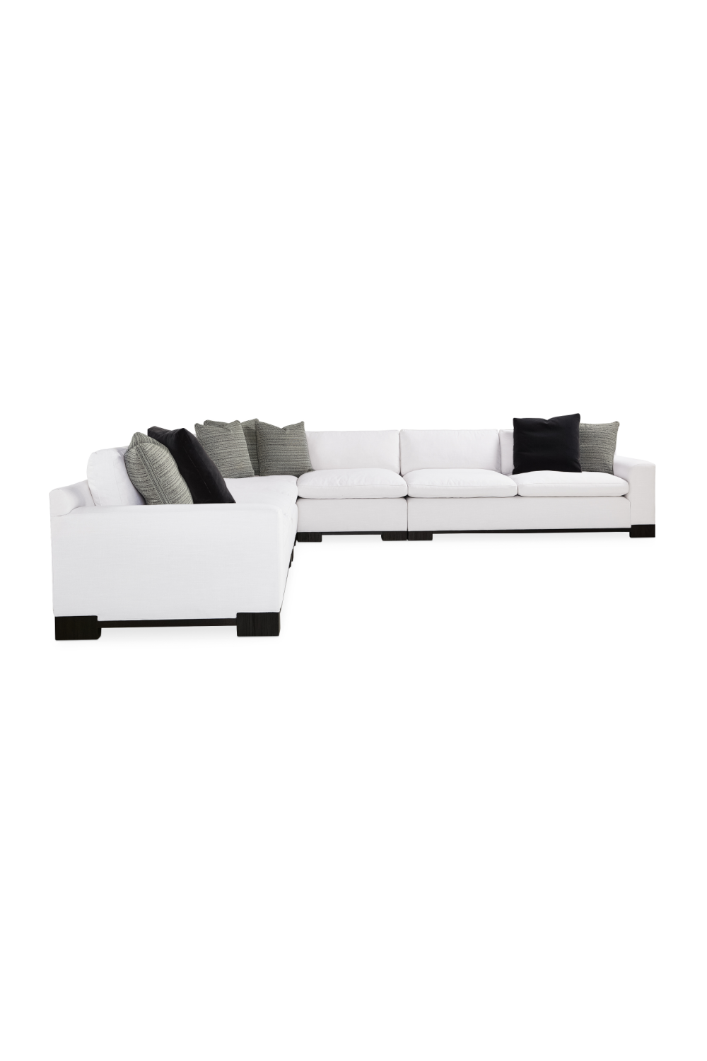 White Modern Modular Sofa | Caracole Refresh