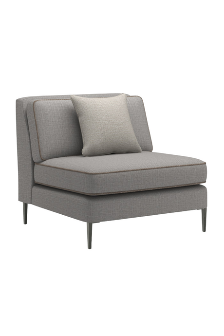  Gray Wool Blend Modular Chair | Oroa.com