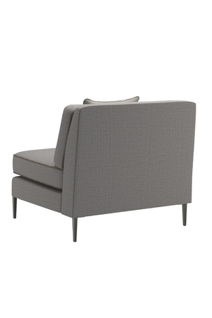   Gray Wool Blend Modular Chair | Oroa.com