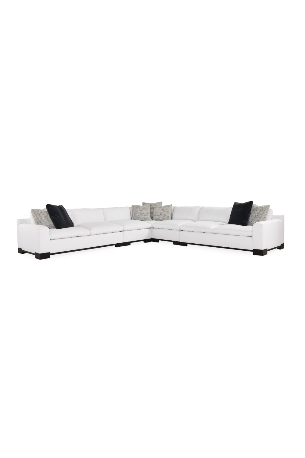 White Modern Modular Sofa | Caracole Refresh