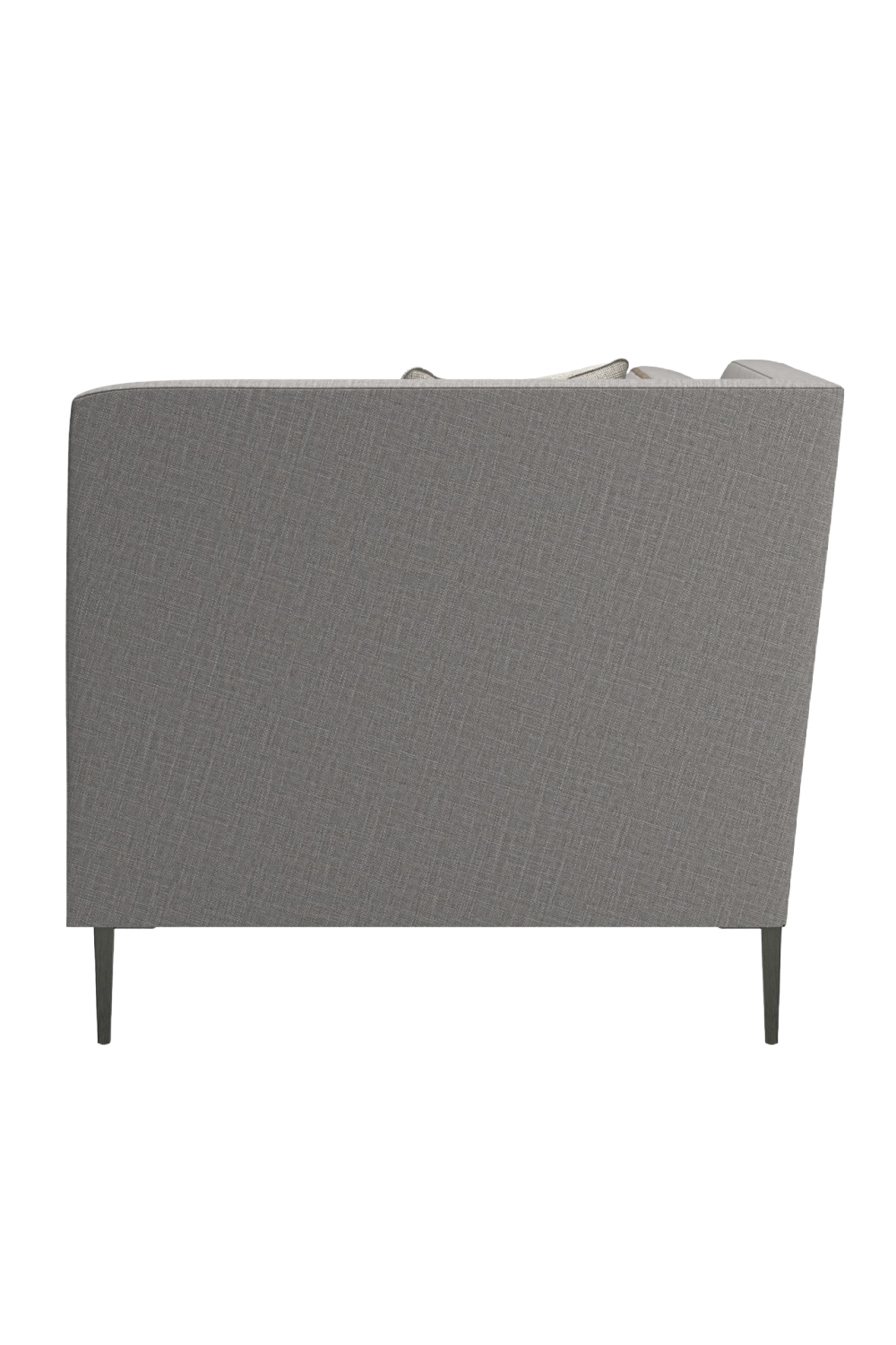   Gray Wool Blend Modular Chair | Oroa.com