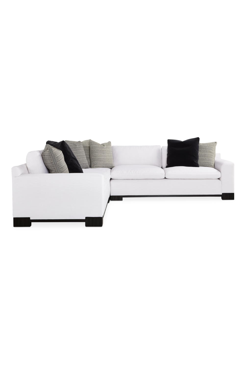 White Modern Modular Sofa | Caracole Refresh