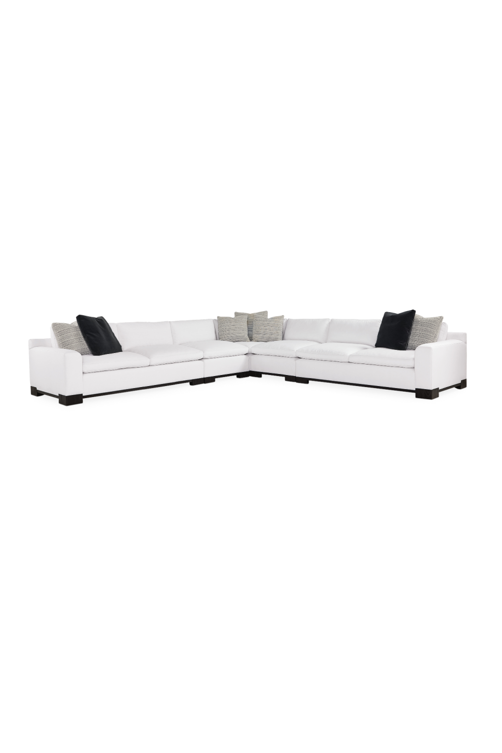 White Modern Modular Sofa | Caracole Refresh