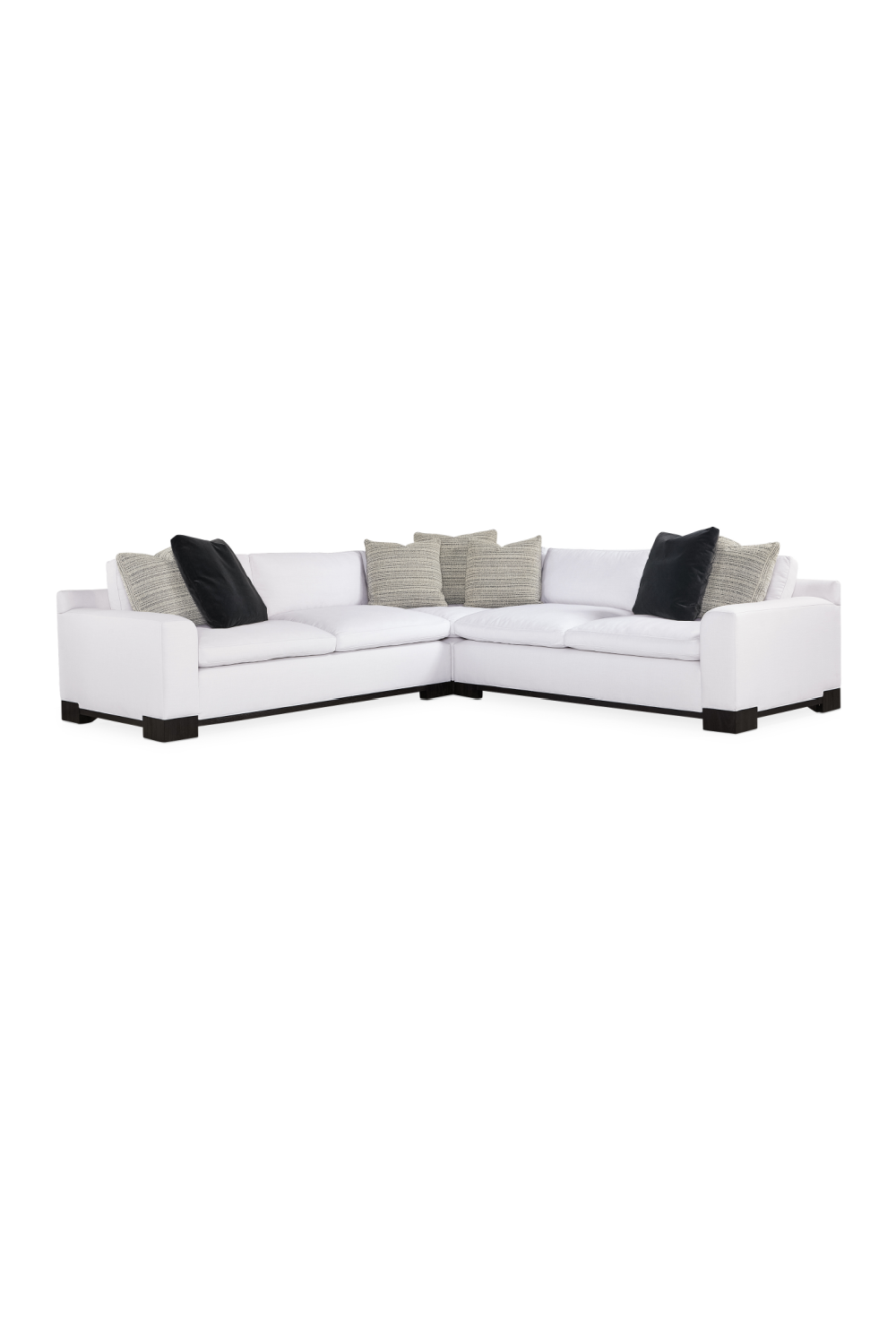 White Modern Modular Sofa | Caracole Refresh