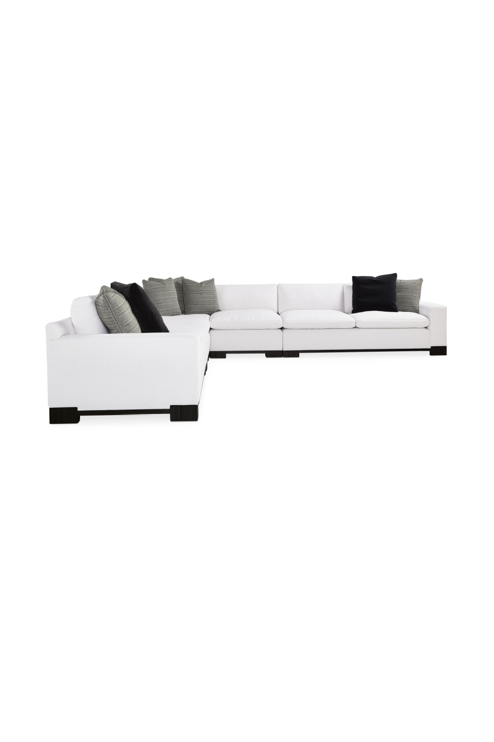 White Modern Modular Sofa | Caracole Refresh