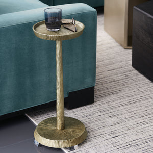   Bronze Metal End Table | Oroa.com