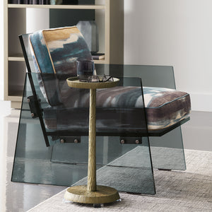   Bronze Metal End Table | Oroa.com