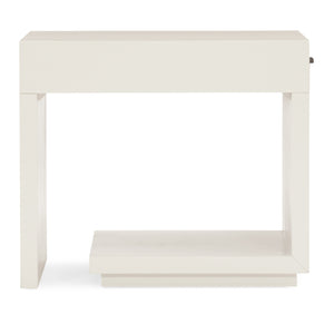   White 1-Drawer End Table | Oroa.com