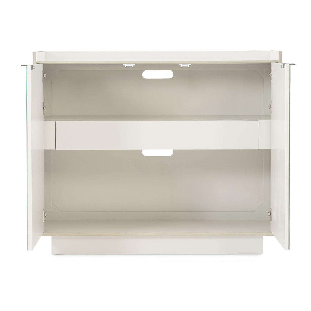   Gray 2-Door Chest | Oroa.com