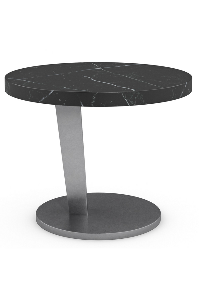 Black Marble Spot Table | Caracole La Moda | Italianfurniture.com