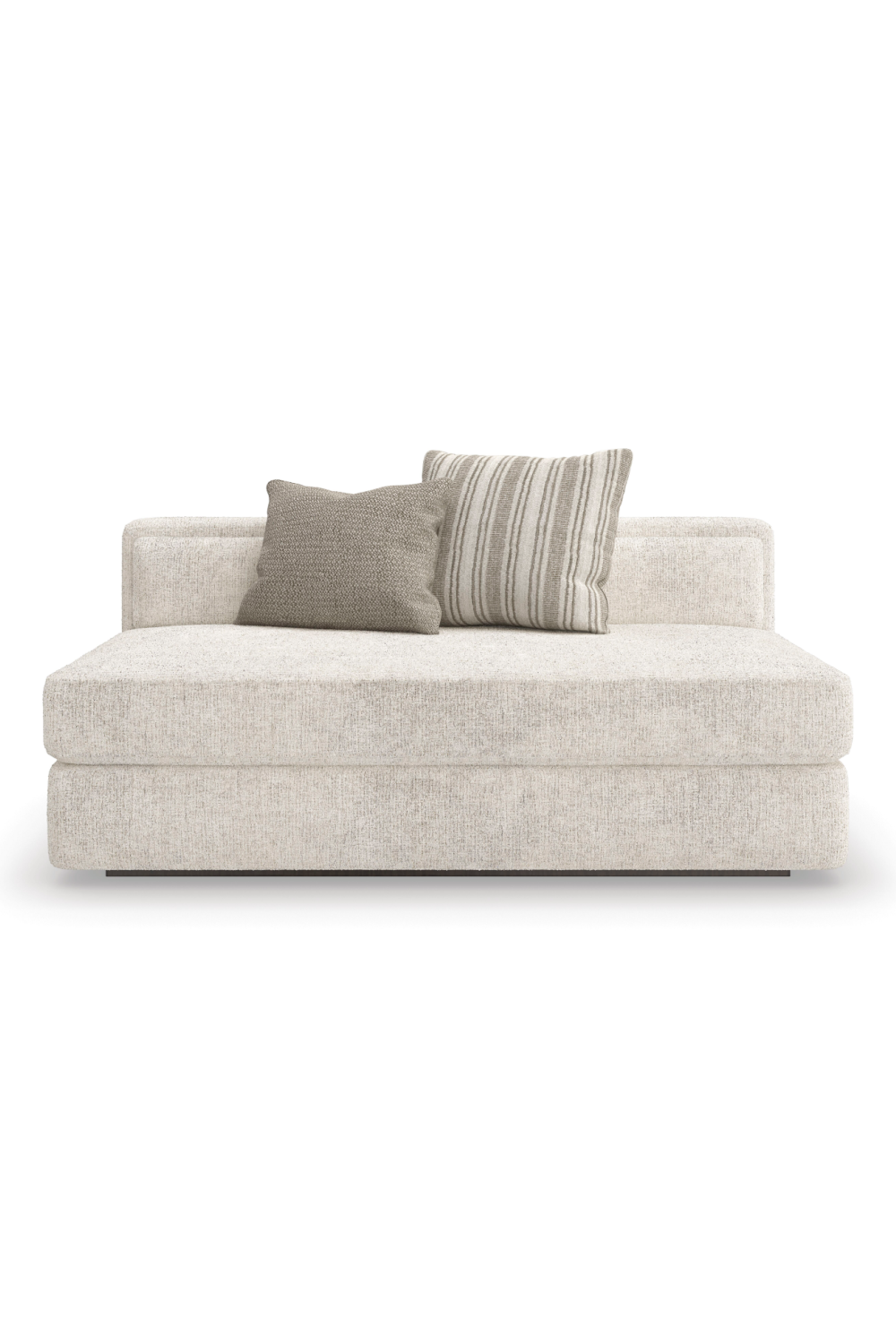 Cream Minimalist Sectional Sofa | Caracole Unity | Oroa.com